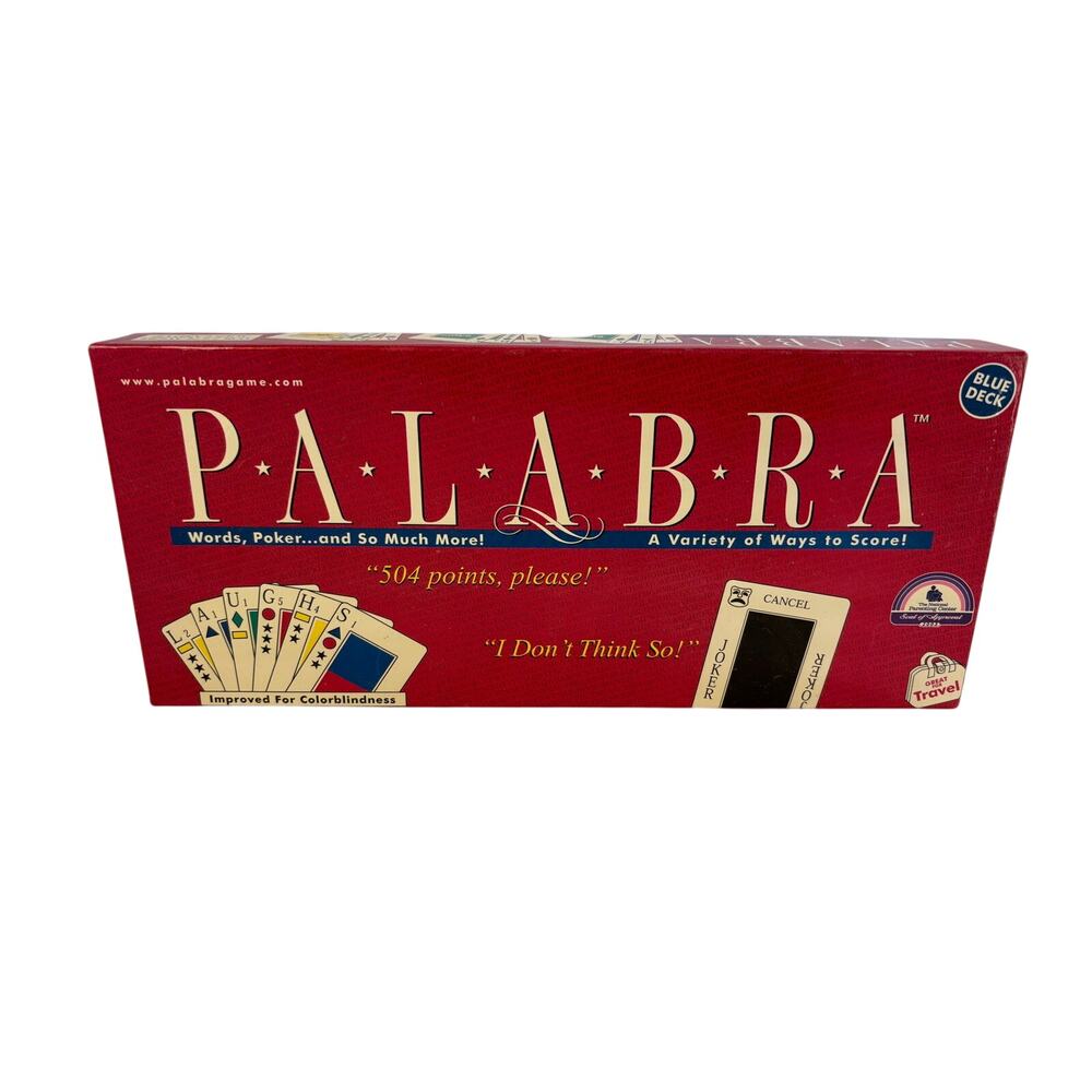 Palabra Board Game Complete Word Party Game Family Adult Fast-Paced‎ Game